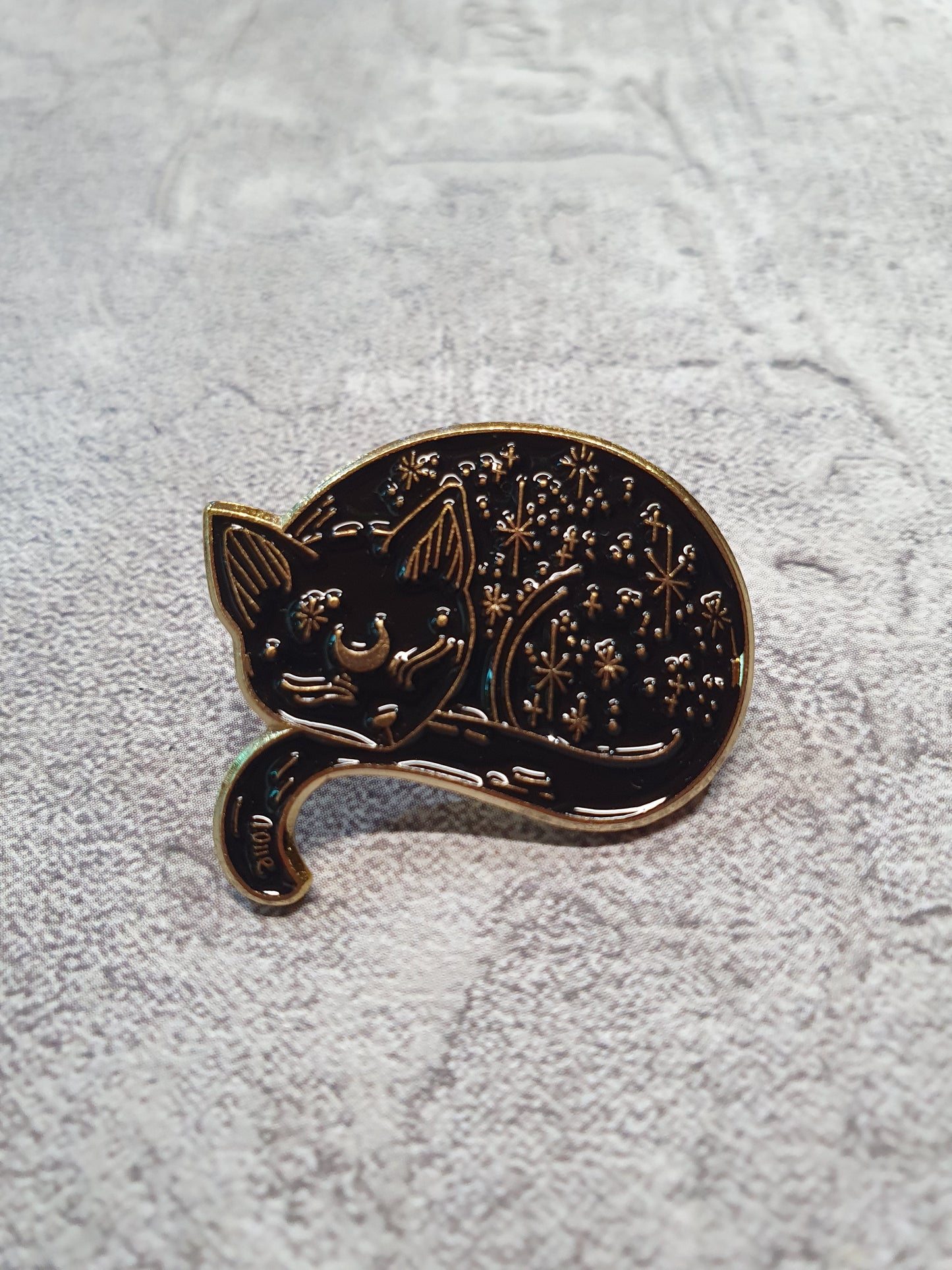 Celestial Cat Pin