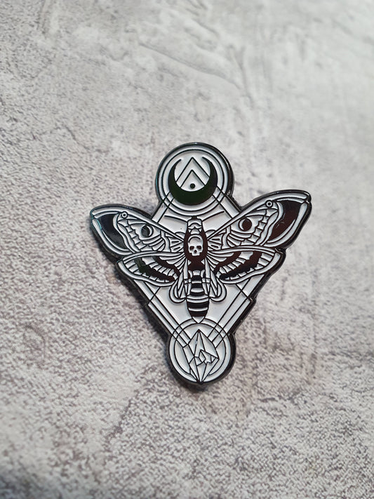 Death Head Moth Pin